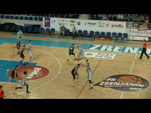 Finalna utakmica Zrenjanin basketball U 16 -2017 - Partizan -Vizura 2. četvrtina