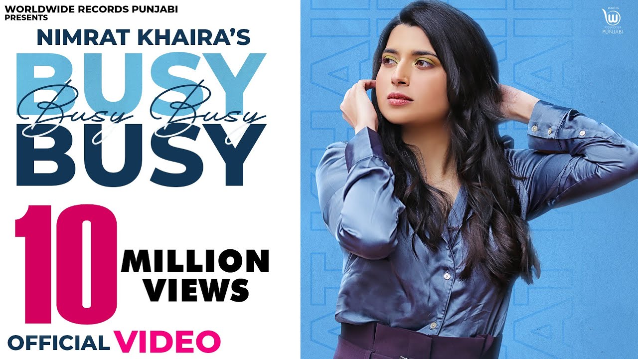 Busy Busy Lyrics | Nimrat Khaira