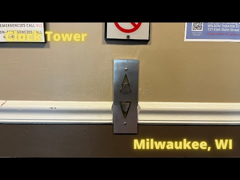 RARE - Westinghouse Traction elevators at The Clock Tower in Milwaukee, WI