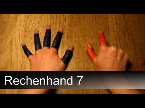 Rechenhand 7 - Spielerisch Zahlen zerlegen