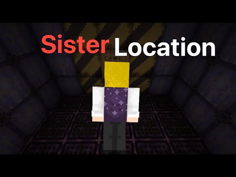 Mike Enters Sister Location.. (A Minecraft FNAF 1 Roleplay)