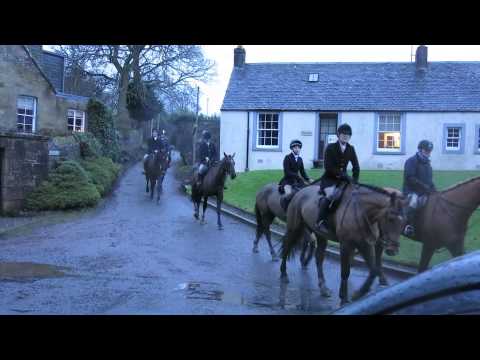 New Years Day with The Fife Foxhounds 2015 VIDEO 2