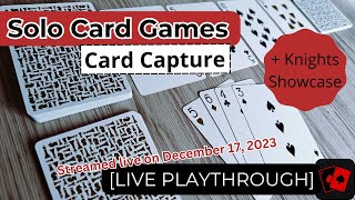 Solo Card Games (Live) | Card Capture