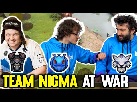 MIRACLE vs GH and MIND_CONTROL - NIGMA AT WAR DOTA 2