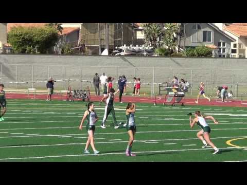 VarG 800m at Edison HS 4-13-17 - Los Alamitos Girls