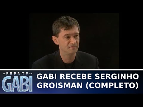 De Frente com Gabi - Serginho Groisman (29/11/1998) | SBT Vídeos