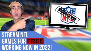 How To Live Stream NFL Games For FREE! (New Video 