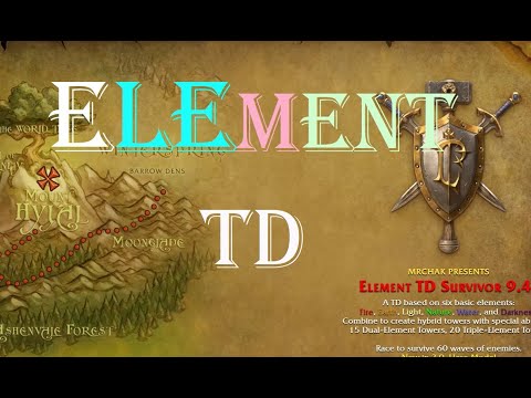 Warcraft 3, Element TD Survivor 9.4 #1