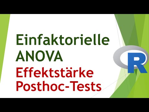 Effektstärke ANOVA in R
