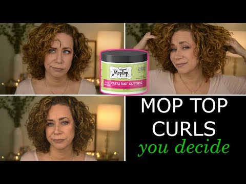 CURLY HAIR PRODUCTS | MopTop Curly Hair Custard
