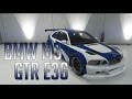 BMW M3 GTR E46 \Most Wanted\ 1.3 para GTA 5 vídeo 20