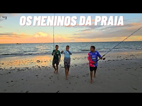 Eles pegaram um peixe brigador: 3°episódio da (saga) os meninos da praia 