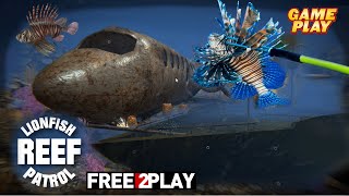 Lionfish Reef Patrol ★ Gameplay ★ PC Steam [ Free to Play ] Simulator game 2021 ★ HD 1080p60FPS