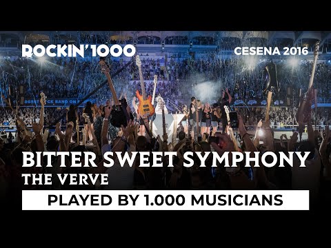 1,000 נגנים מבצעים את שיר הרוק bitter sweet symphony