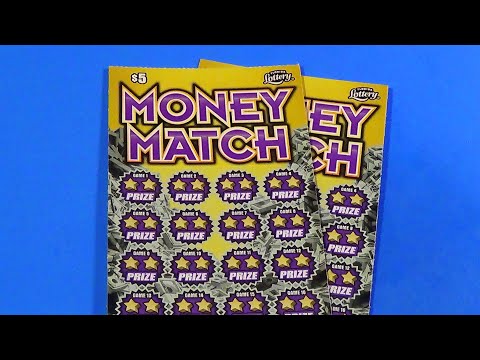 SOOD 1697: TWO $5 MONEY MATCH FL Lottery Scratch Tickets