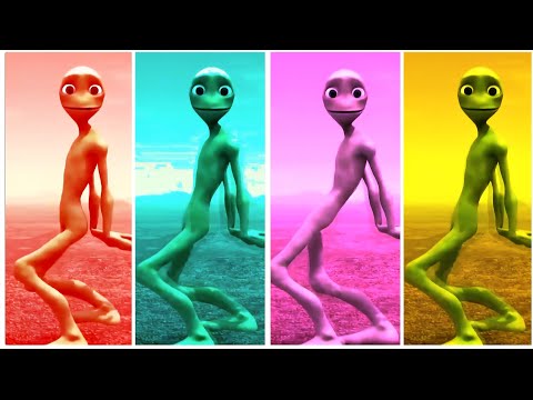 Epic Alien Dance | Dame Tu Cosita Style Animation