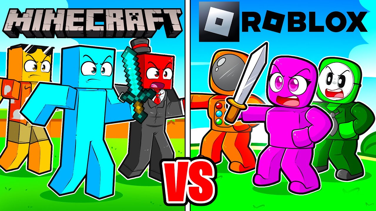 Minecraft vs Roblox, Qual Jogo é melhor?