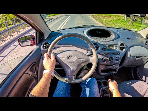 1999 Toyota Yaris (1.0 i 16V 68 hp) | POV Test Drive #2230 Joe Black