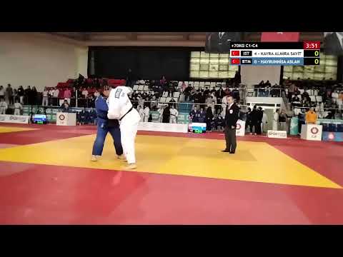 KAYRA ALMİRA SAYİT - HAYRUNNİSA ASLAN +70KG C1-C4 28 Aralık 2022 SPOR TOTO SÜPER LİG ANKARA