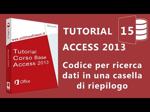Access Basic Course: Phone Book - Data Search Code - Tutorial 15