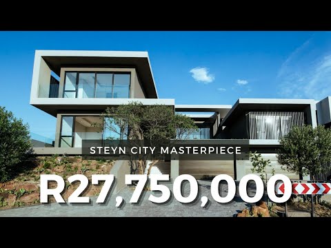 INSIDE a R27,750,000 ULTRA MODERN Home in Steyn City | Luxury Home Tour | Let's Prop'In