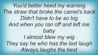 B.B. King - Heed My Warning Lyrics