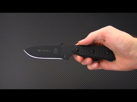 TOPS Mil-Spie 3 Small Fixed Blade Knife
