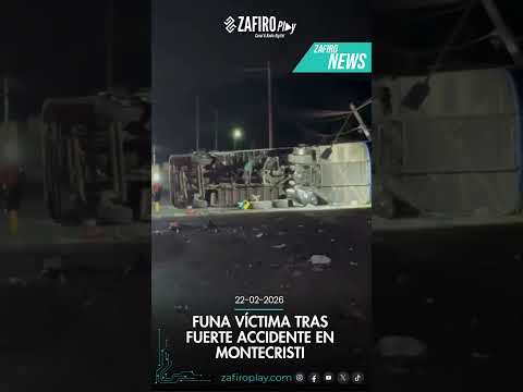 TRAGEDIA EN VÍA MONTECRISTI