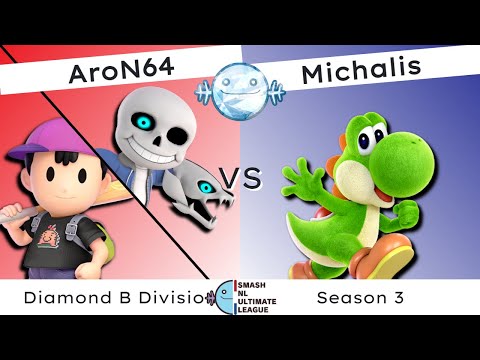 SNUL S3W3 - AroN64 (Ness, Sans) Vs. Michalis (Yoshi) [DiamondB]