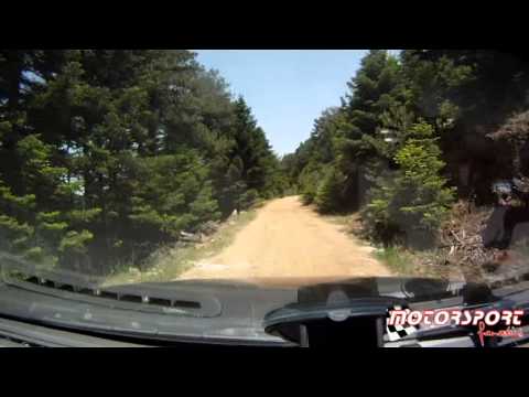 Video  "In Car" Road Book SS.5+9  Kefalari For Acropolis Rally 2013