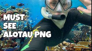 ALOTAU Papua New Guinea 🇵🇬 Hidden Reefs, Local Beers & Markets Boozy Cruiser Cruise Port Guide