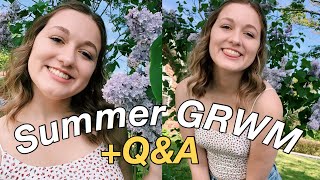 Summer Get Ready With Me +Instagram Q&A (Hot girl summer let's goooo)