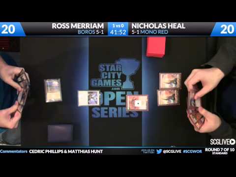 SCGWOR - Standard - Round 7 - Ross Merriam vs Nicholas Heal