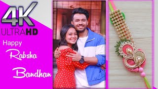 Raksha Bandhan 4k status 2021 | Rakhi Purnima 2021 status |Bhai Dooj Status 2021| #shorts