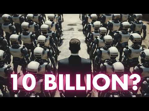 10 Billion Humanoid Robots by 2040? Elon Musk's Future Predictions as Tesla Bot Moves to Production
