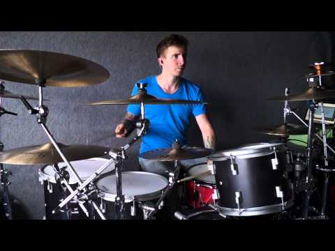 Drum Craft Series 8 - Full kit + 9 cymbals - Black image 20