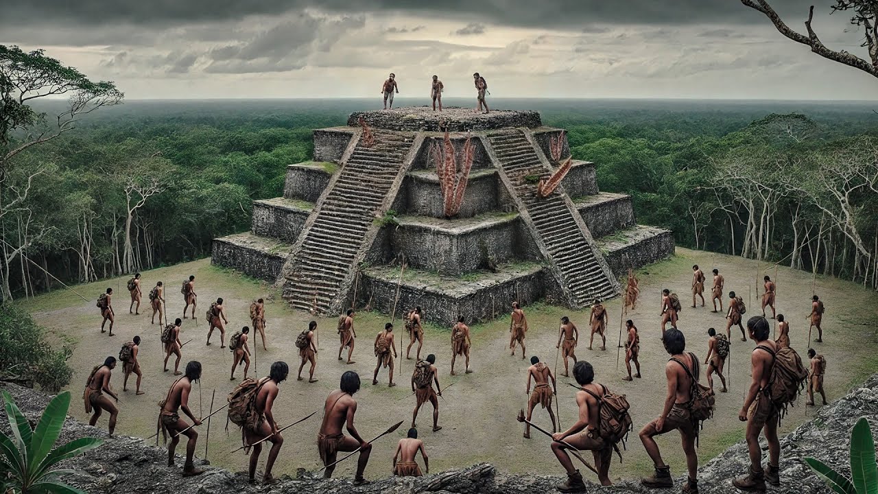 Eles Ficam 3 Dias Presos em Templo Maia Onde Se Descerem, Nativos os Matam e em Cima Serão Devorados