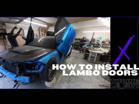 How to Install Lambo Doors / Vertical Doors on all 2015 and up Dodge Charger models