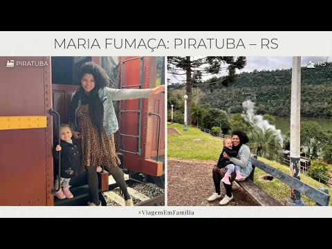 Viajamos na Maria Fumaça de Piratuba (SC) a Marcelino Ramos (RS)! 