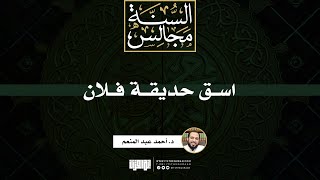 صورة اسق حديقة فلان | خطبة | د. أحمد عبد المنعم
