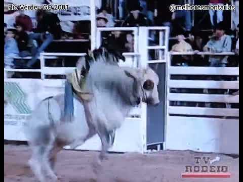EDNEI CAMINHAS VS CANCUN - EXPO RIO VERDE 2001 #rodeo #pbr #bullriders