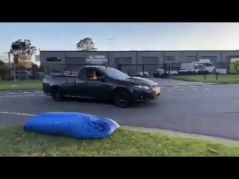 Ford FG XR6 Turbo Ute Drifting Into Friday