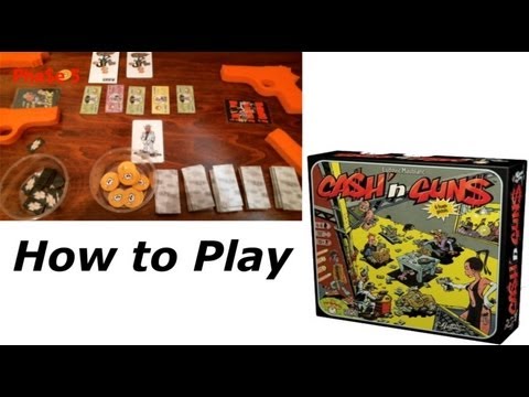 How To Play - Ca$h 'n Gun$ Party Game