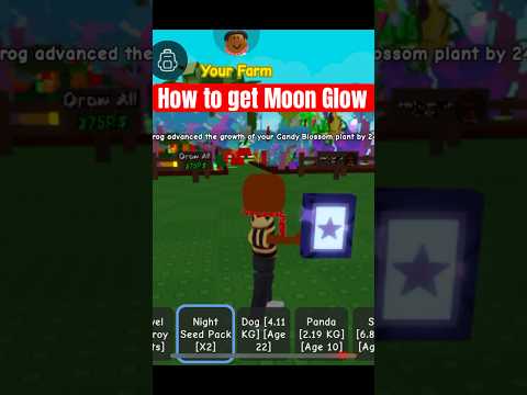 How to get Mythical Moon Glow Night Seed! Grow a Garden