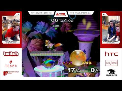 UCSD STW #3 - Squid vs. SSBM-T | Kira - Singles Top 48 GF S2 - SSBM