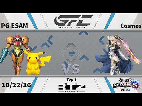 GFC - Top 8 Winners Semis - PG ESAM (Pikachu , Samus) vs Cosmos (Corrin) - Wii U