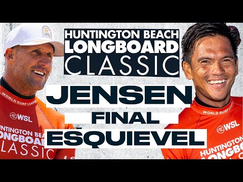 Taylor Jensen vs Rogelio Jr Esquievel | Huntington Beach Longboard Classic 2024 - Men's