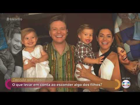 Encontro com Fátima Bernardes 04/01/2019 - Michel Teló fala sobre a criação dos filhos