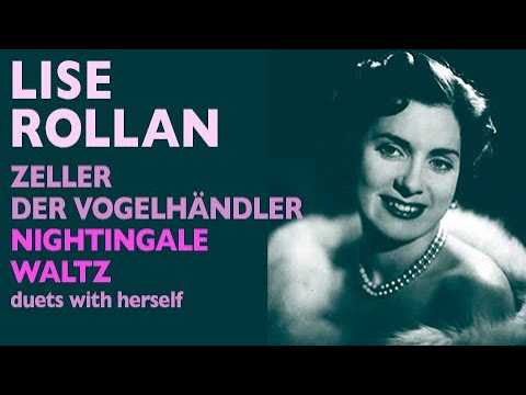 Lise Rollan - Zeller: DER VOGELHÄNDLER, Nightingale waltz 1959