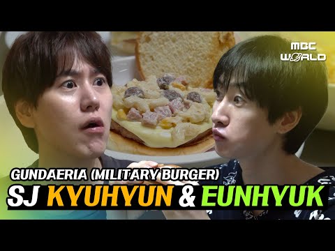 [C.C.] KYUHYUN&EUNHYUK introducing unique ways of eating "gundaeria" #SUPERJUNIOR #KYUHYUN #EUNHYUK